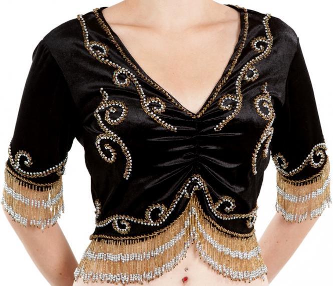 Orange Belly Dance Top
