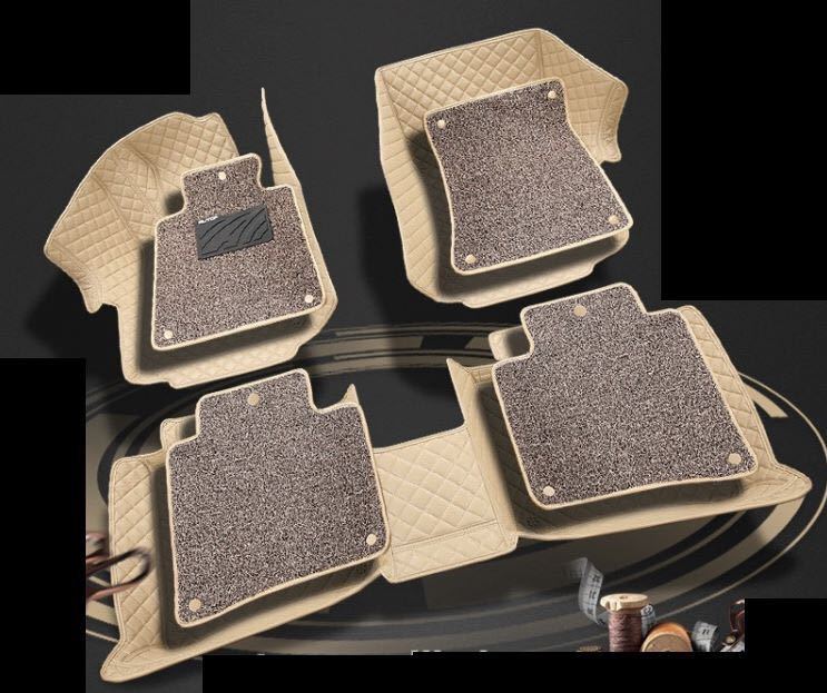 Plastic 7d Car Customized Footmats