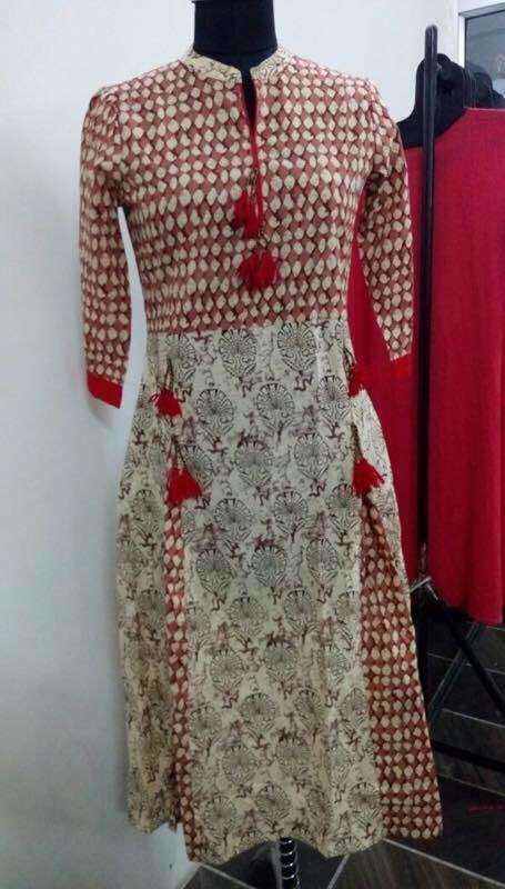 Washable Printed Cotton Kurti