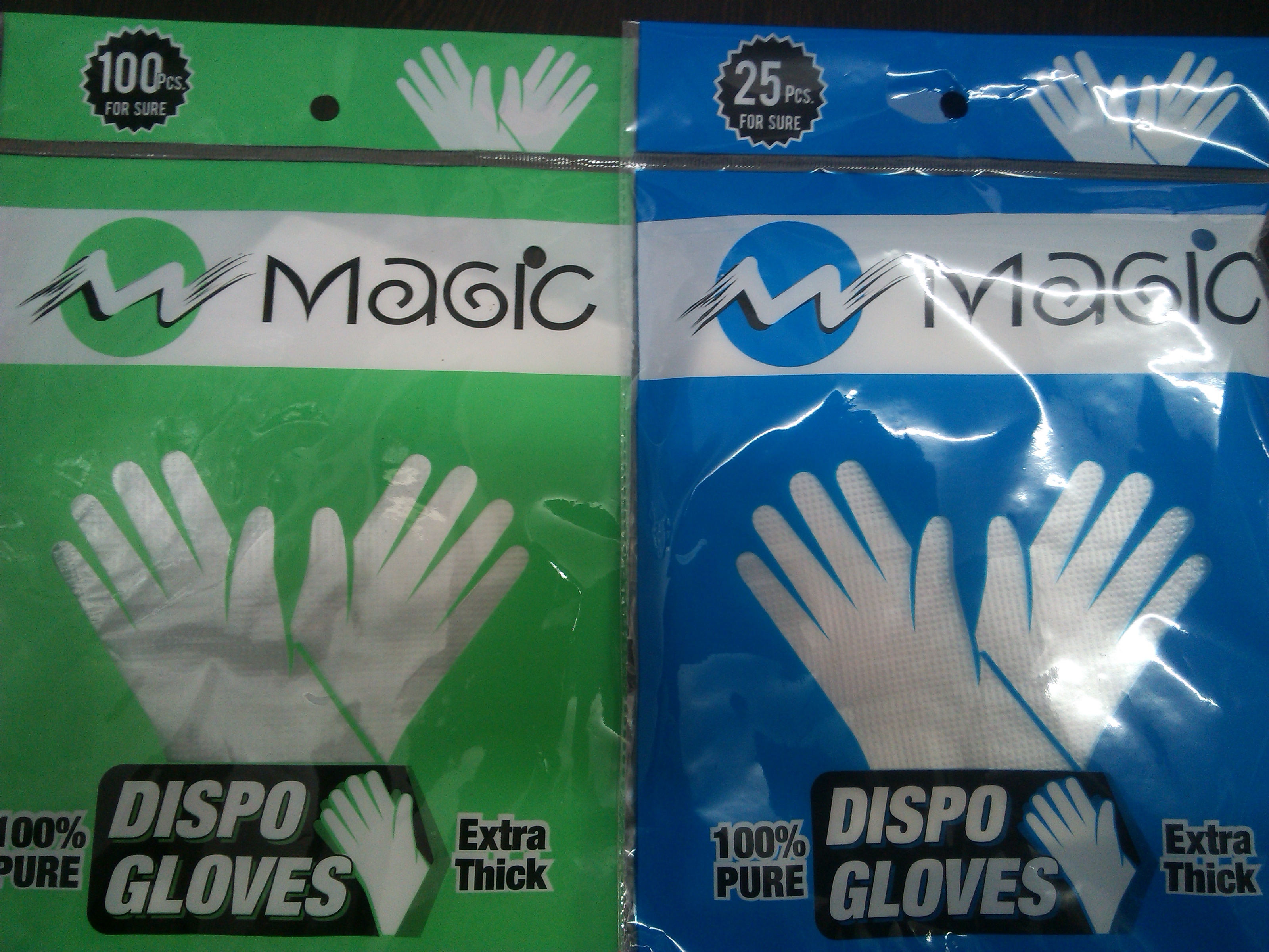 Disposable Hand Glove - Hm Material, Size 7, Transparent Color | Excellent Strength, Flawless Finish, Skin Friendly