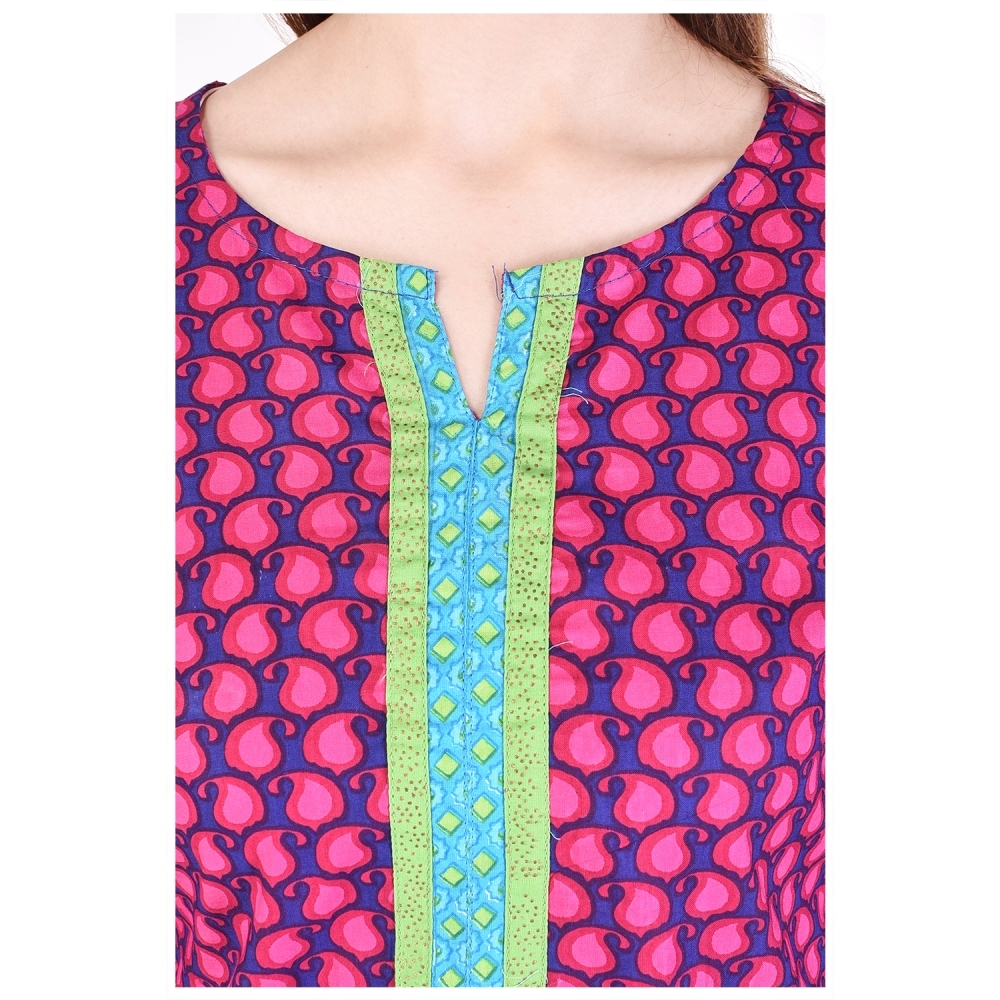 Pink Ladies Fancy Kurtis