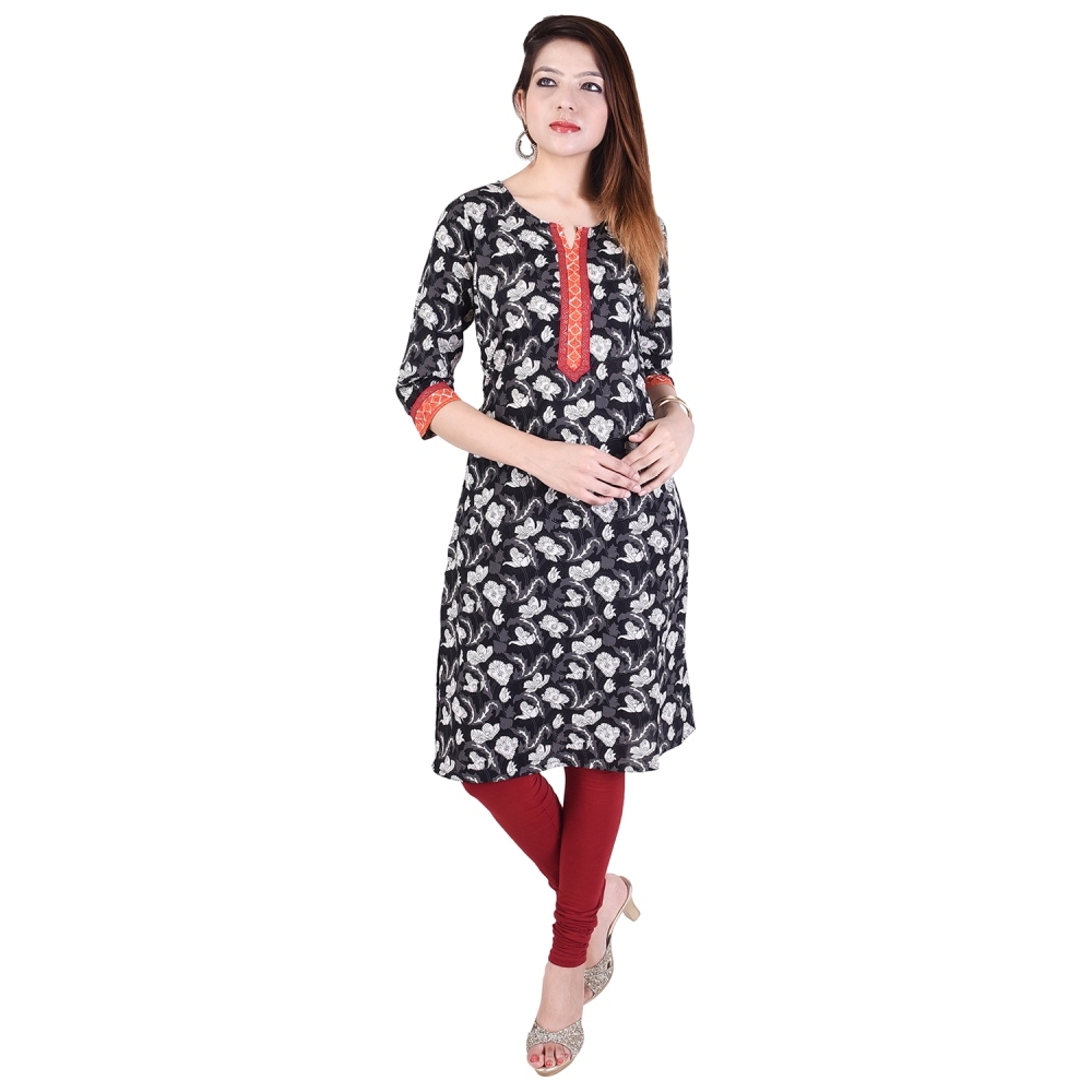 As Shown In Picture Ladies Rayon Kurti