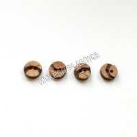 Light Brown Half Convex Coconut Buttons