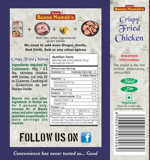 Crispy Fried Chicken Masala