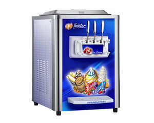 सॉफ्टी आइसक्रीम मशीन ट्विस्ट टेबल टॉप