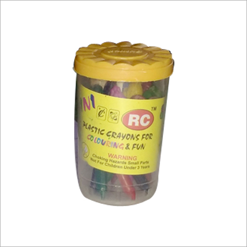 स्मूद और ब्राइट कलर आरसी मिनी प्लास्टिक क्रेयॉन