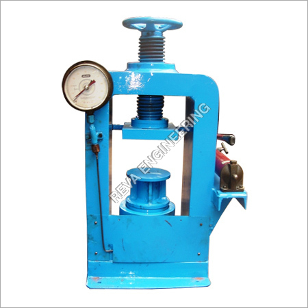 Cube Testing Machine - Blue Color | 1 Year Warranty, Ideal for Construction Use