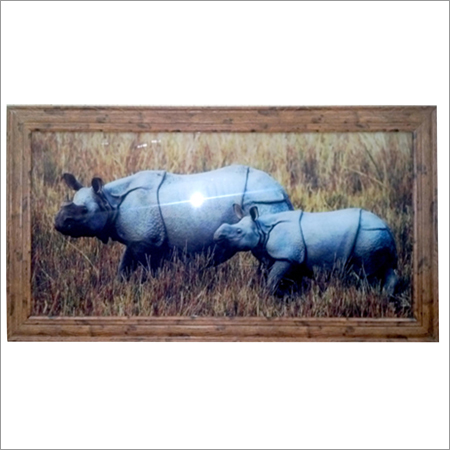 Print on Acrylic Fibre Framing With LED