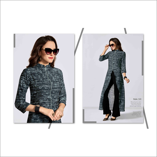 Ladies Slit Cut Trendy Kurtis