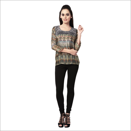 Ladies Designer Tops - Luxurious Cotton Blend Fabric , Elegant Fit and Flattering Silhouettes