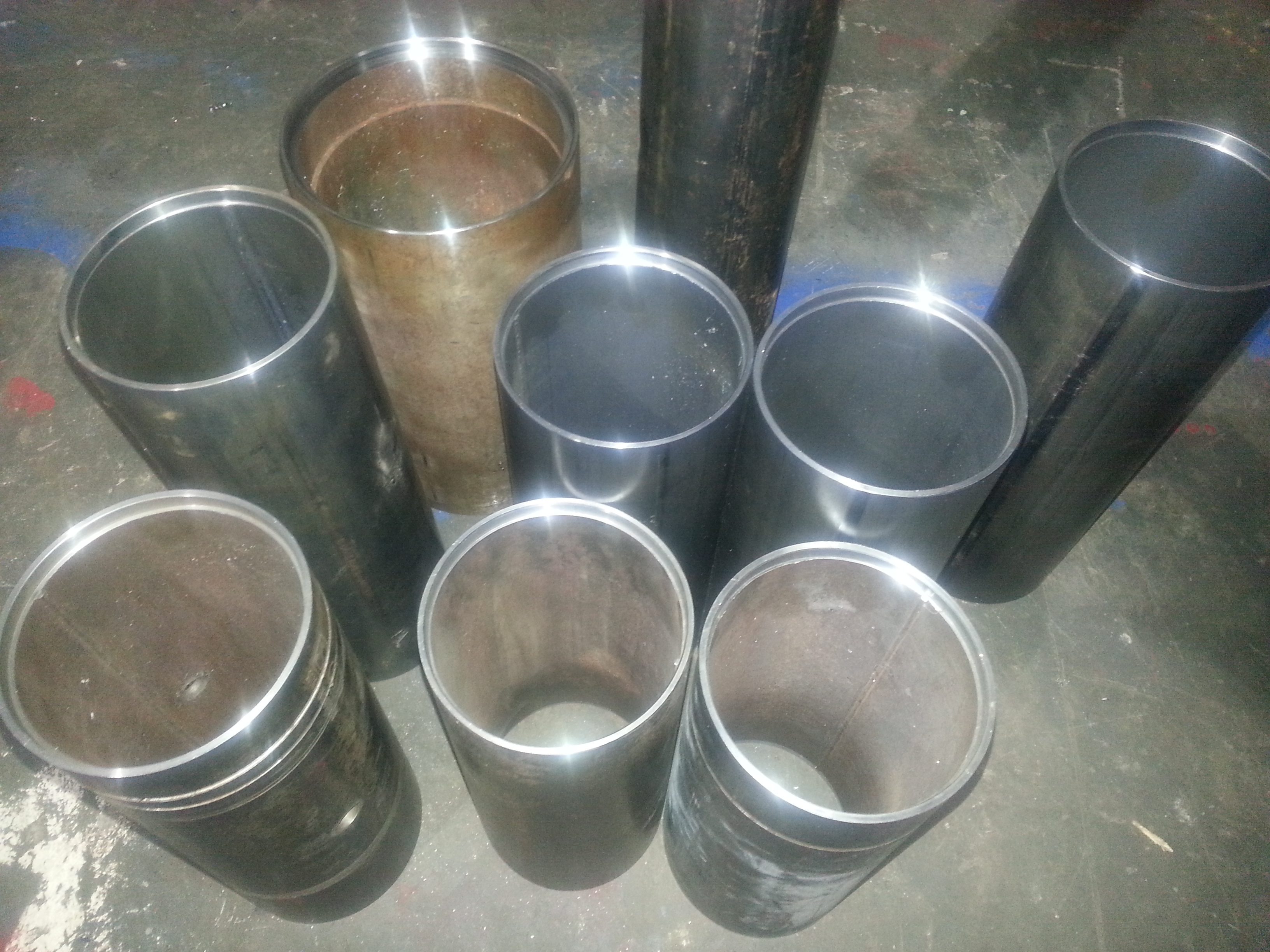 Idler Roller Pipe Boring Machine