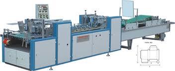 Box pasting machine