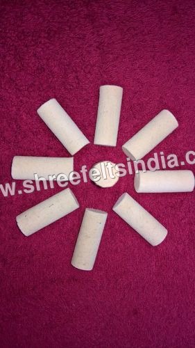फेल्ट साइक्लिंड्रिकल अनमाउंटेड बॉब