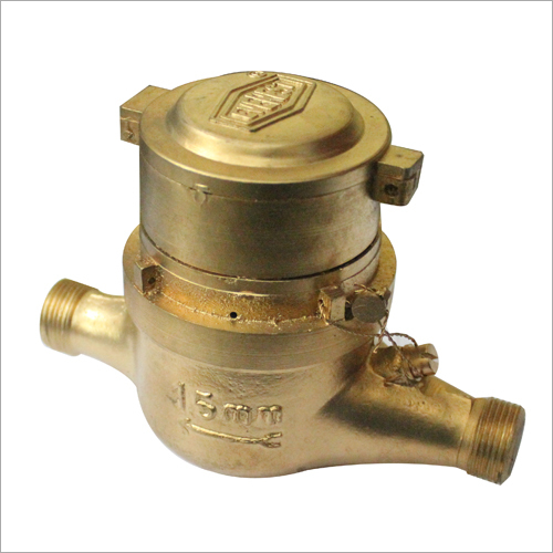 Brass Multi Jet Water Meter Class A Dn15