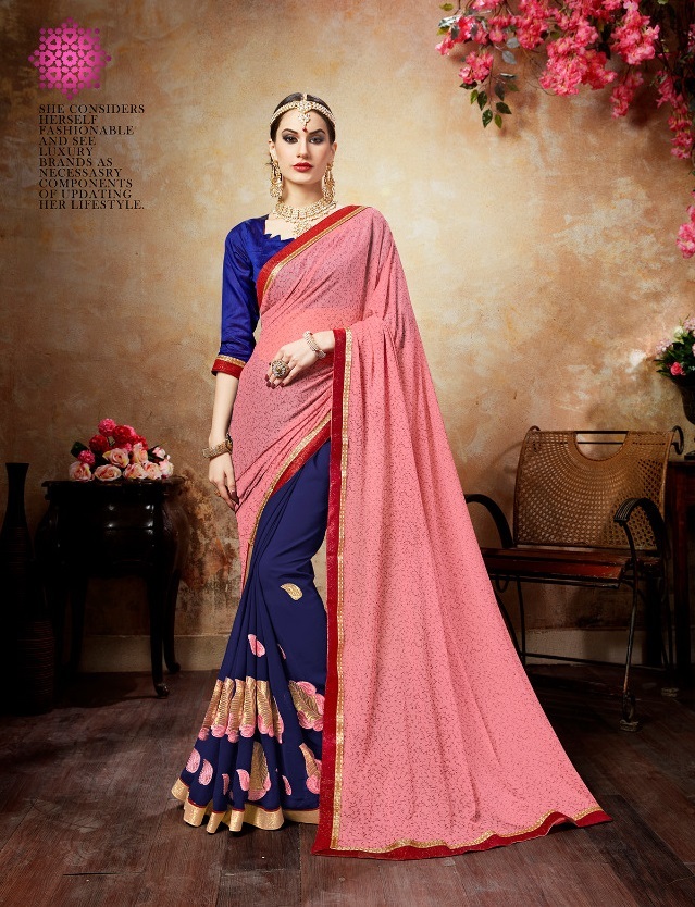 Multi Georgette Saree