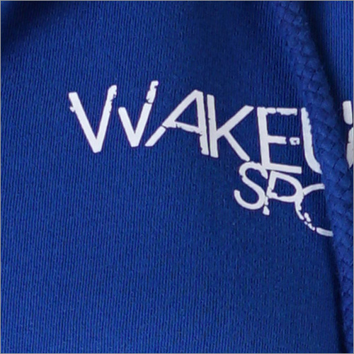 Blue Designer Zipper Sweatshirt