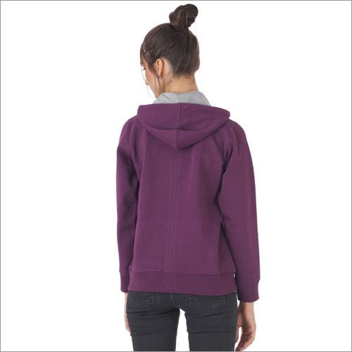 Purple Girls Designer Sweatshirt