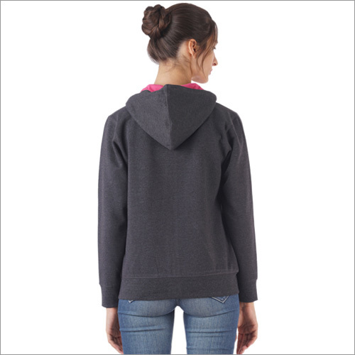 Black Ladies Fancy Sweatshirt