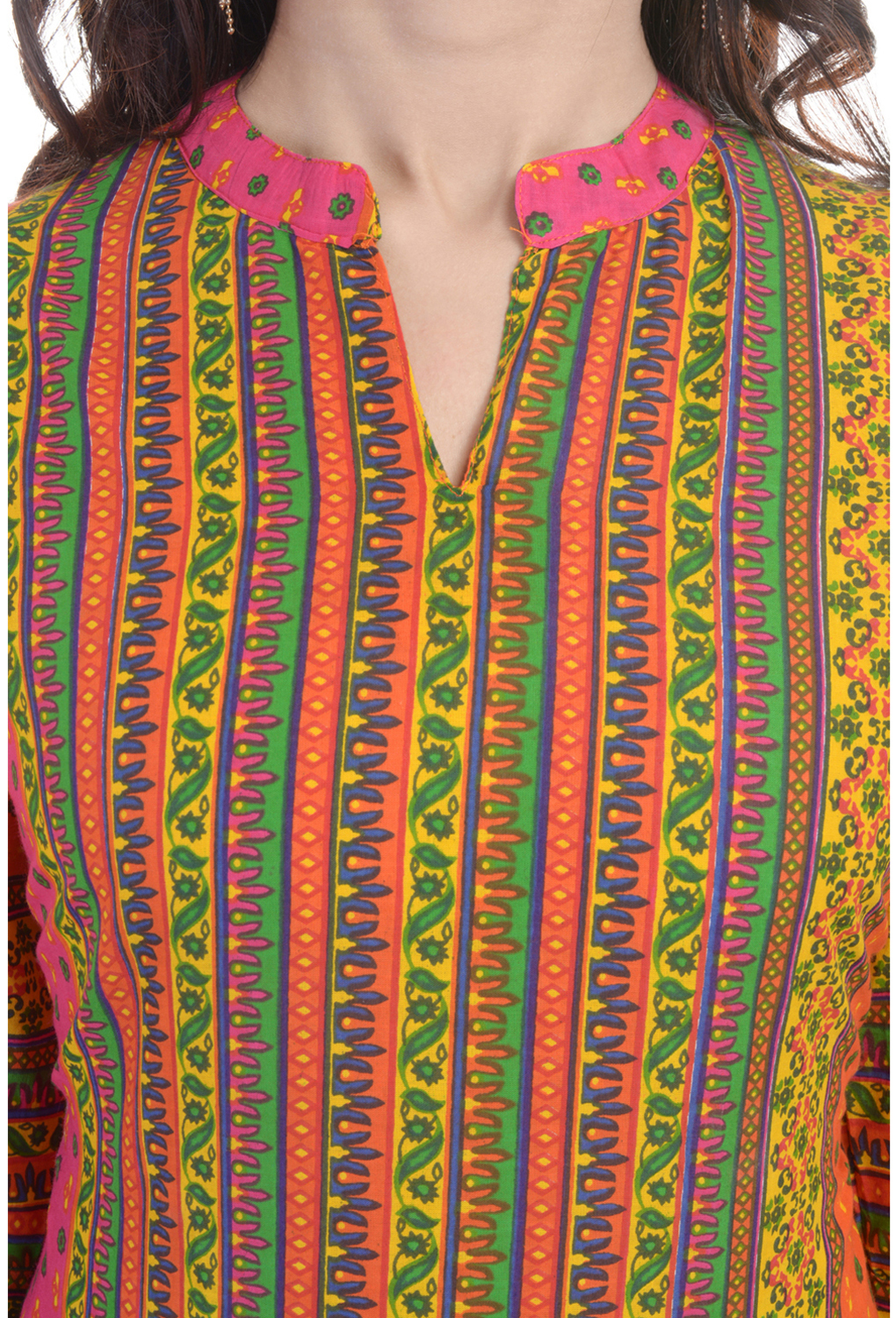 Orange Summer Kurti
