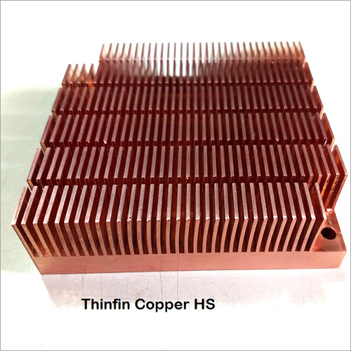 Copper Thinfin Heat sink