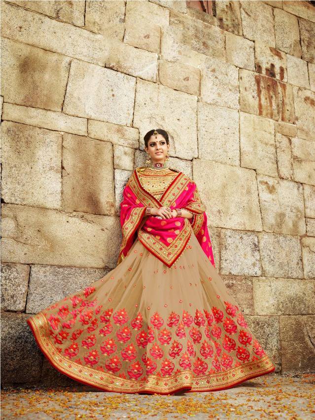 Exclusive Designer Saree - Raw Silk, 6.3 Mtr Multi Color With Hand Embroidery & Lace Border, Trendy Bollywood Style