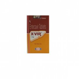 X-vir Entecavir 1 Mg Tablets External Use Drugs