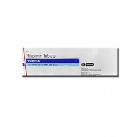 Torfix - Rifaximin 200mg Tablet | Antibiotic for E. Coli Diarrhea, IBS Relief, Hepatic Encephalopathy Prevention, Suitable for Adults and Teenagers