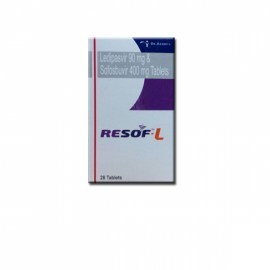 Resof L - Ledipasvir/Sofosbuvir Tablets | Chronic Hepatitis C Treatment, Suitable for All Ages, External Use Drug