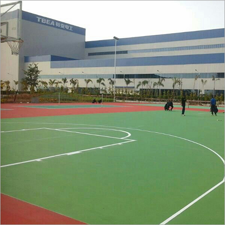 Basket Ball Courts - Synthetic Acrylic, 21mm Thickness | Easy to Install, Waterproof