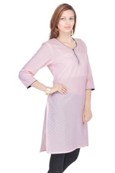 Simple Cotton Kurti Bust Size: 36