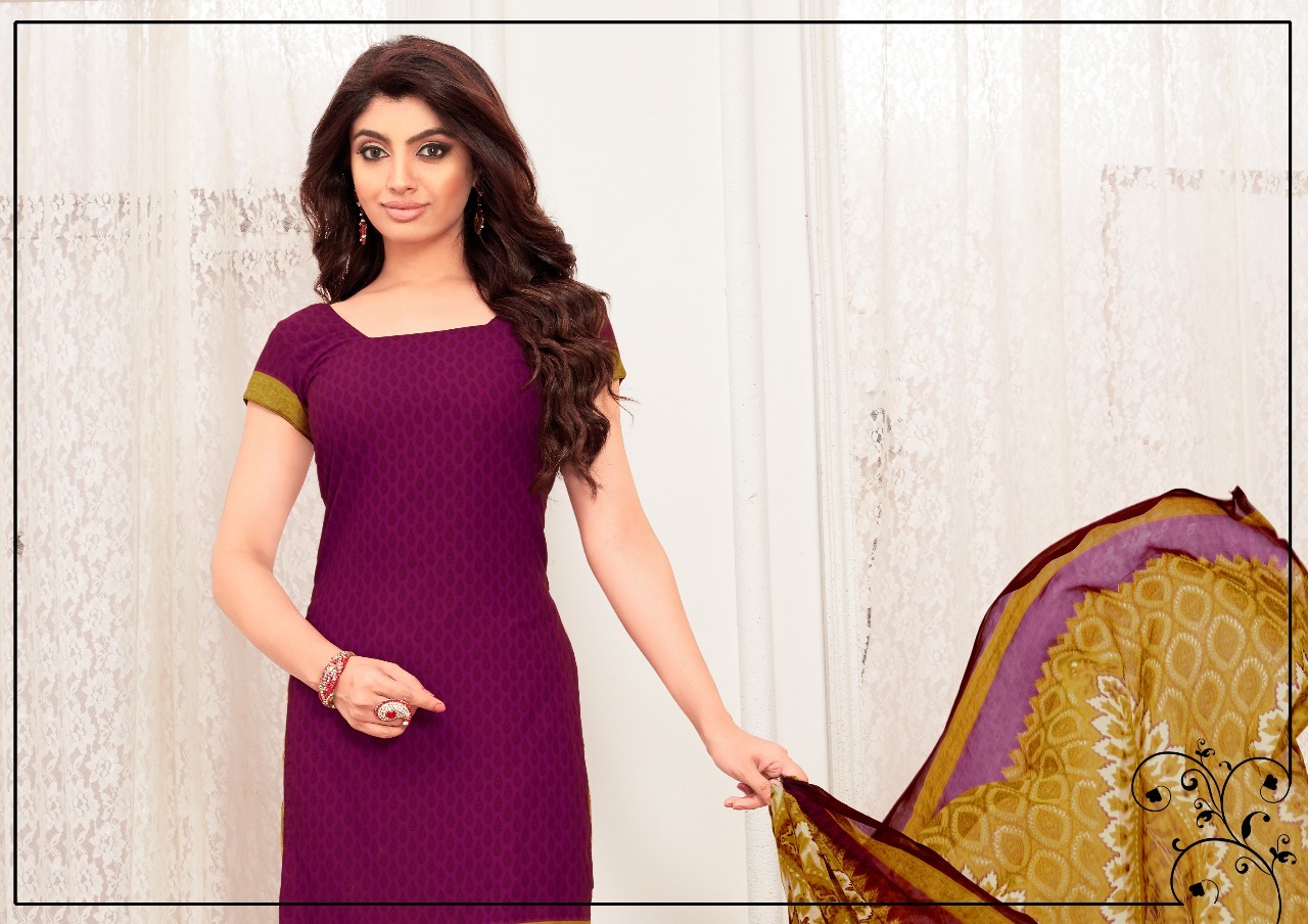 American Creap With Chiffon Dupatta With Lace Border Apsara Vol-4 By Arishta Fashion