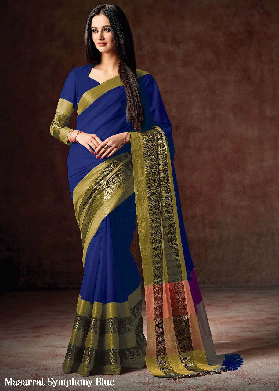 Multi Indian Printed Saree