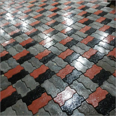 जिग जैग पेवर ब्लॉक