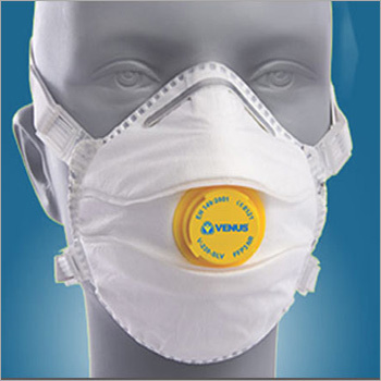 Respirator Mask - Ultra Soft Foam Seal, 3.8 x 6.3 x 13.7 inch , White Color, 460-720 Grams Weight, Ideal for Extreme Hazardous Conditions