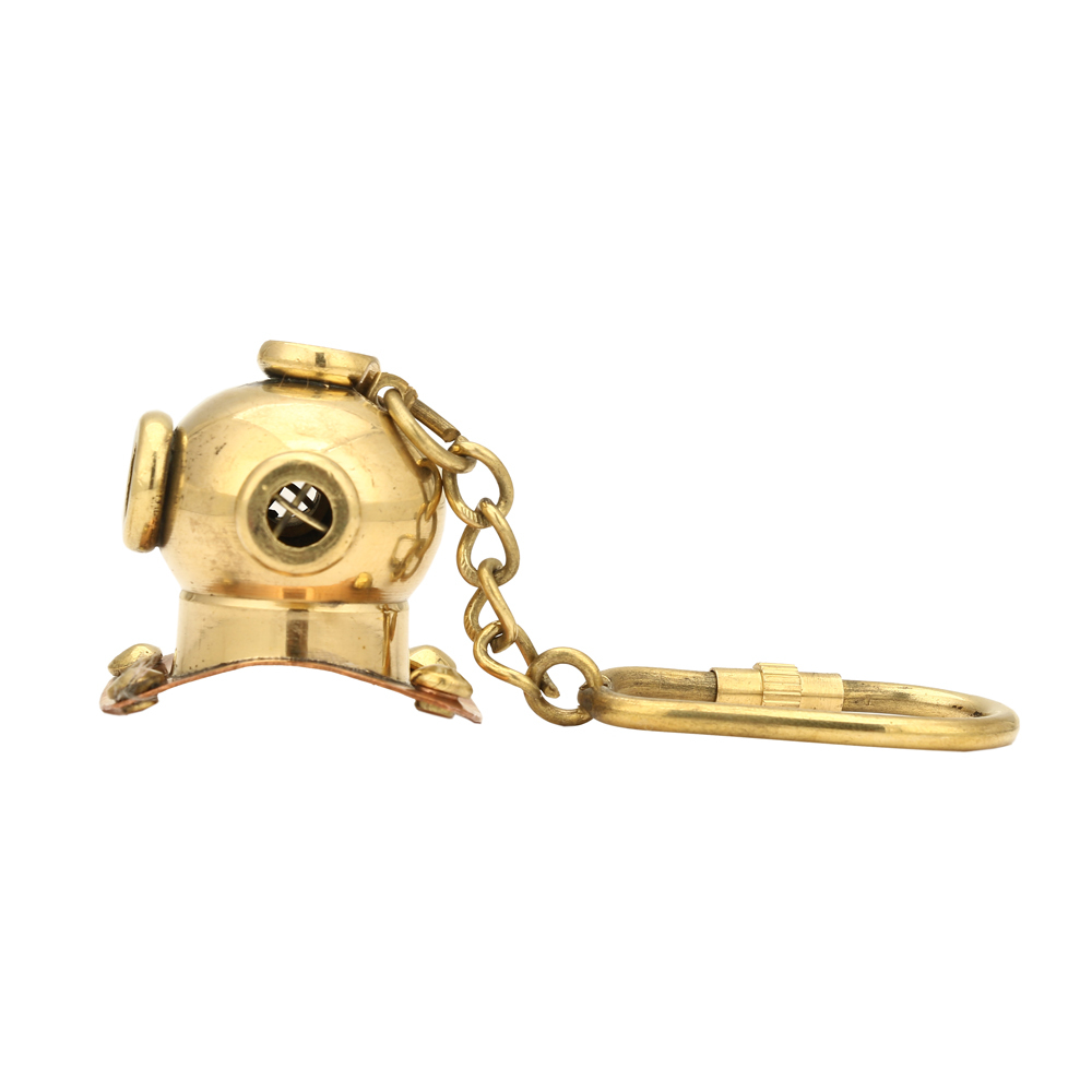 Brass Key Chains - High Grade Brass, Variable Sizes & Designs | Durable, Polished Finish With Elegant Key Holder And Versatile Chain Length