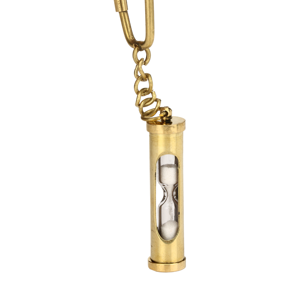 Brass Whistle Key Chain