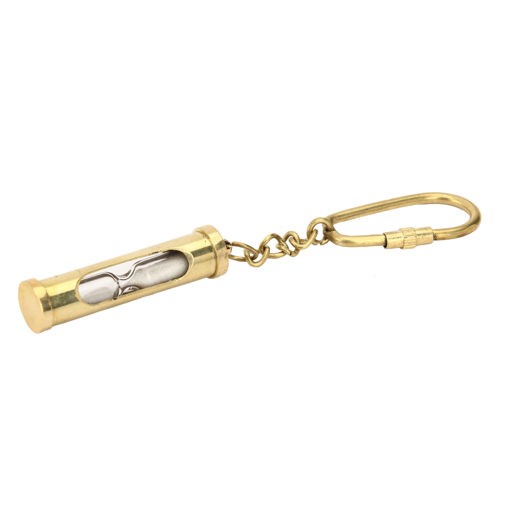 Brass Whistle Key Chain