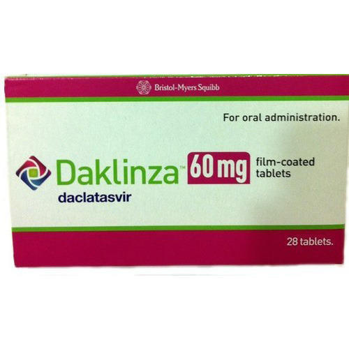 Daklinza 60Mg - Daclatasvir 60Mg Tablets Store In A Cool & Dry Place