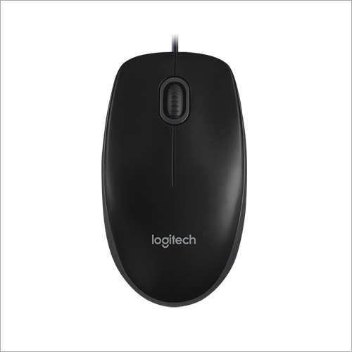 Optical USB Mouse - PVC Material, 3 Buttons, 800 DPI Resolution, 5-ft Cable | Comfortable Design for Home & Office Use, Plug and Play Setup