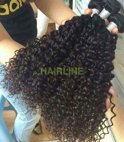 Process Curly Hair Bulk - 100% Virgin Remy Human Hair, 8-36 Inches, Multi-Color Options, Unisex Accessories