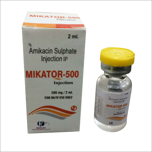 लिक्विड एमिकासिन -500 मिलीग्राम इंजेक्शन