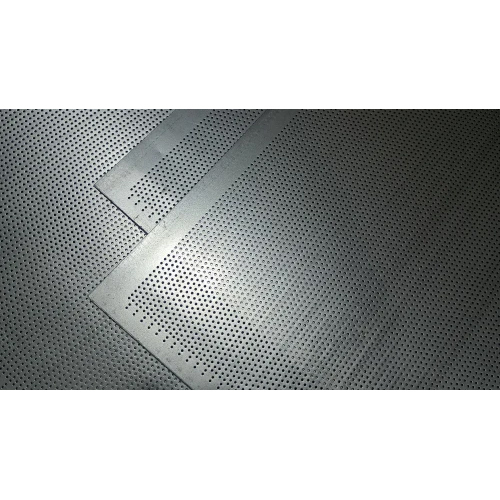 Ss 304 Perforated Sheet - Color: Silver