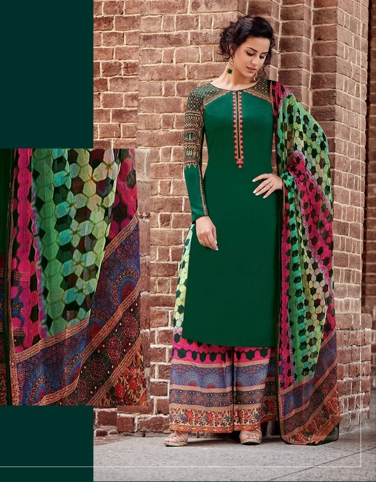 Grey Cotton Designer Suit
