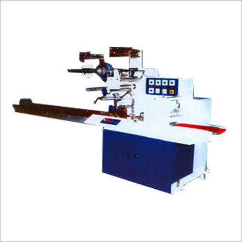 Horizontal Flow Wrapper Machine - Stainless Steel, Compact Design for High-Speed Packaging, Energy Efficient Operation