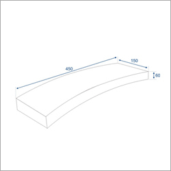 Curved Rcc Bench