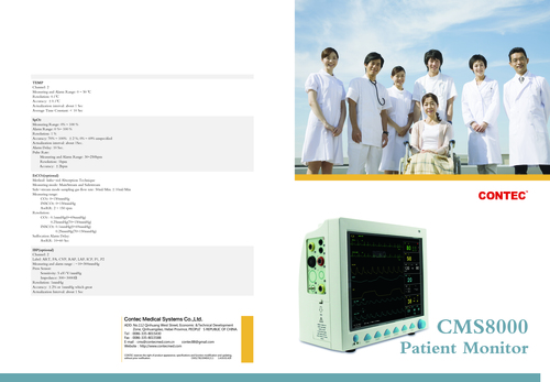 Multi Parameter Monitor - Advanced Patient Monitoring System | Real-Time Data Reporting, User-Friendly Interface, Compact Design