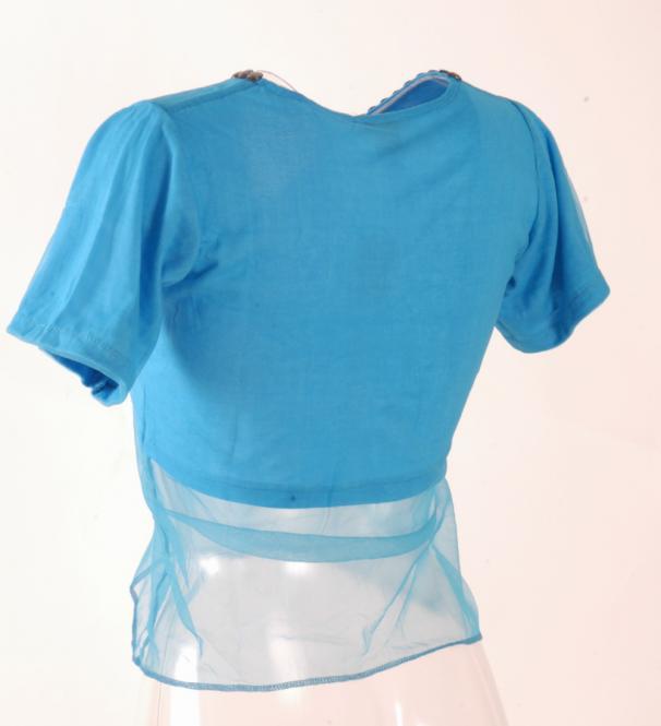 Belly Dance Top - Polyester Fabric, Size Large | Black Color, Versatile For Rainy, Spring, Summer, And Winter Seasons