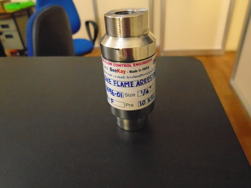 फ्लैश बैक अरेस्टर्स आयाम: ग्राहक अनुरोध के अनुसार मिलीमीटर (मिमी)