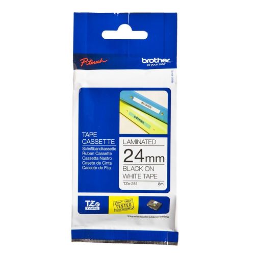 Brother Tze 251 Application: 24Mmx8M