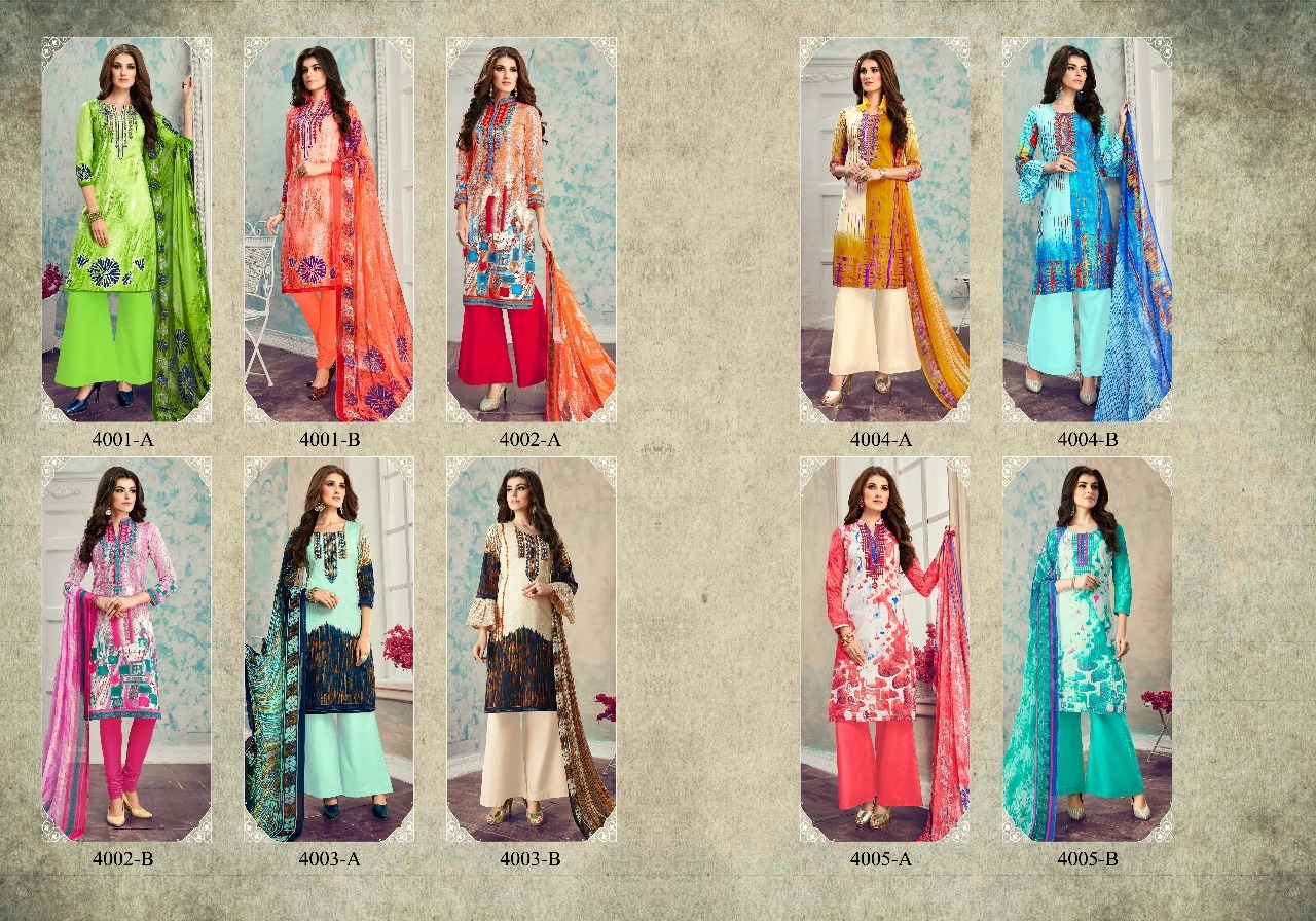 Printed Salwar Suit - Cotton Material, Free Size, Bust 44 Inches, Hip 46 Inches | Breathable, Quick Dry, Anti-wrinkle, Full Sleeves, Vibrant Printed Design